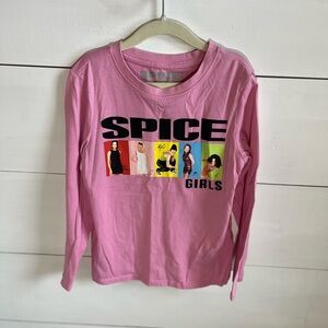 Spice Girls Kids Long Sleeve Tee - Pink